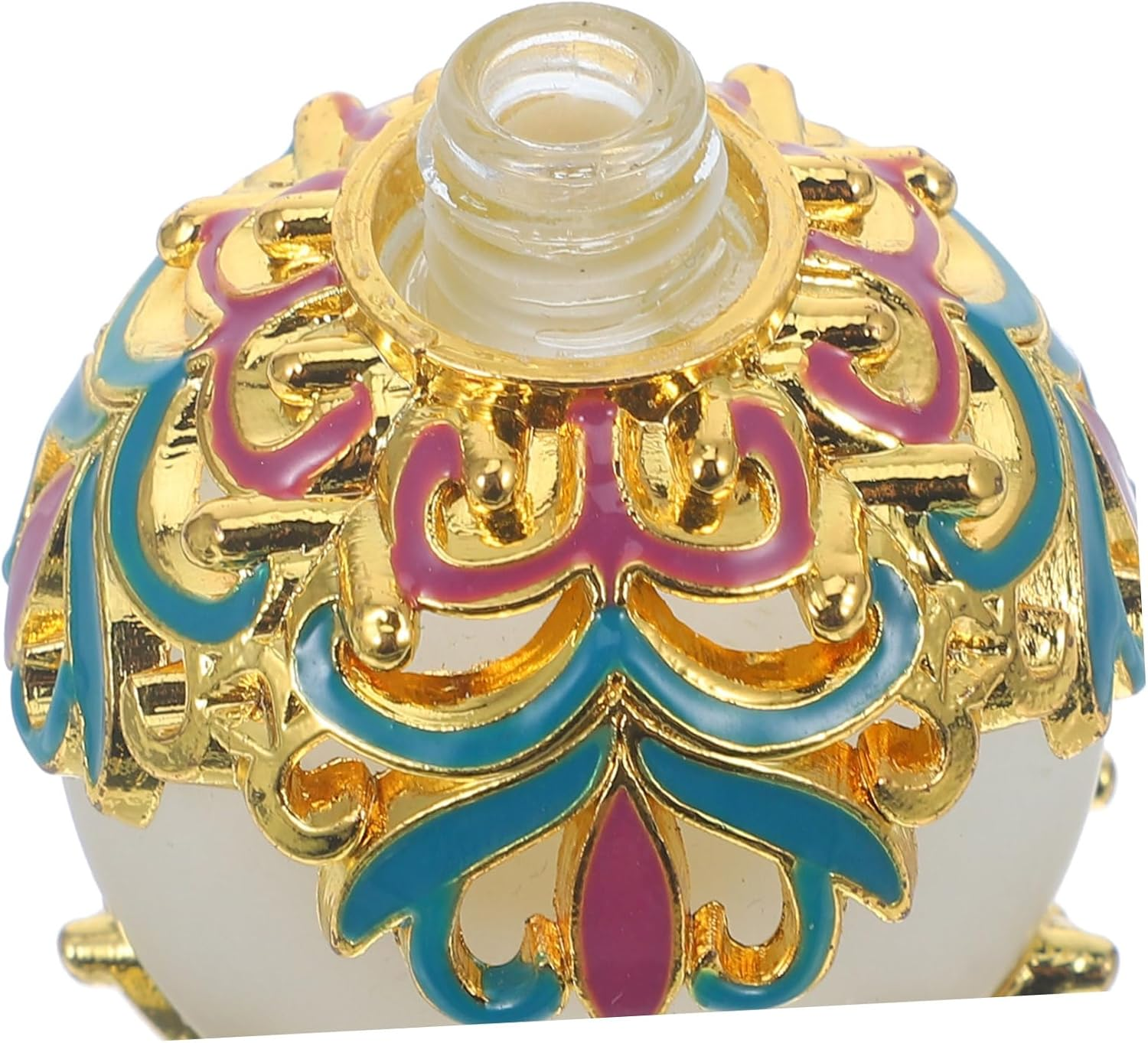 Beavorty Refillable Perfume Bottle Butterfly Cap Elegant Essential Oil and Aromatherapy Bottle for Travel Leakproof Design