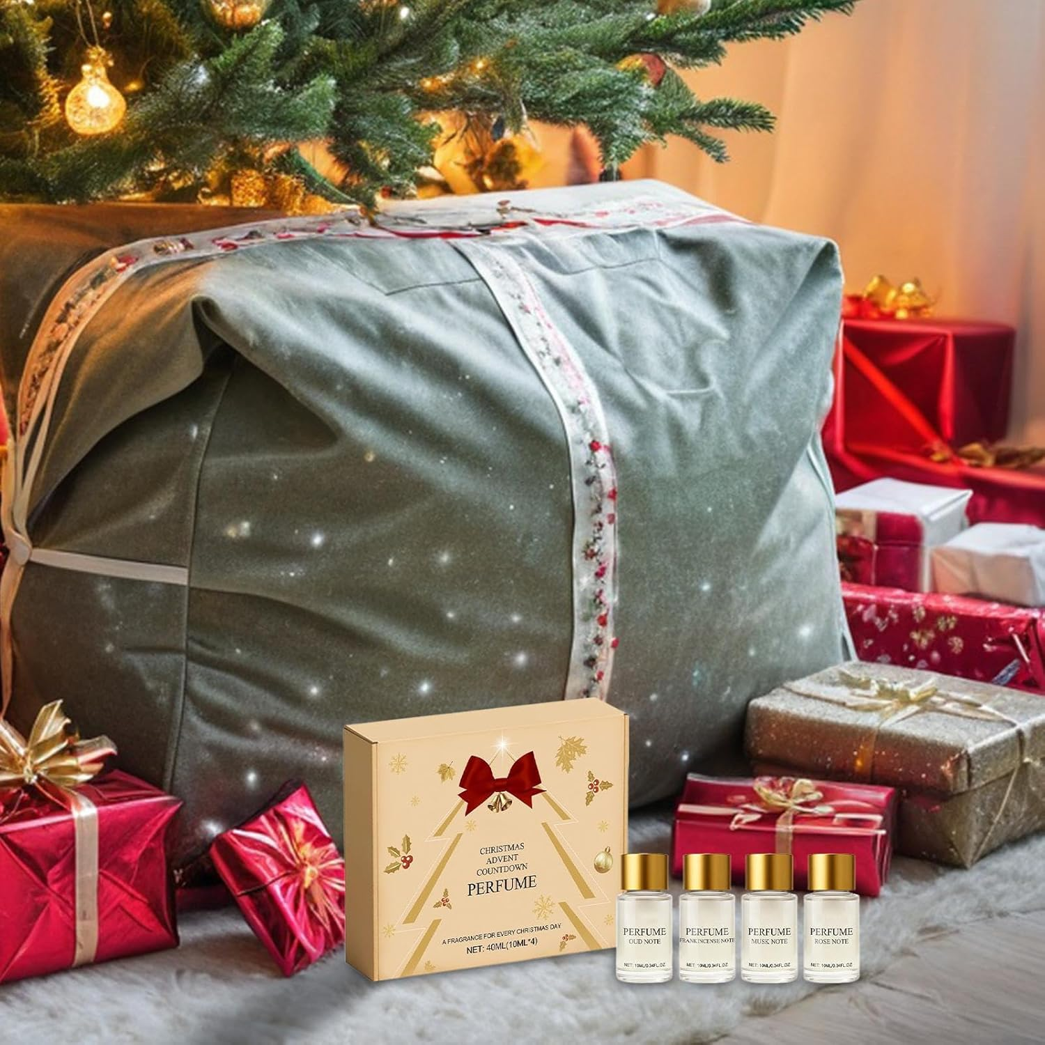 Mini Perfume Advent Fragrance Calendar2025, Fragrance Advent Box Calendar, 24 Days of Designer Fragrances for Women & Men, Perfume Holiday Countdown Gift Set, Adding a Sense of Ritual to the Festival image number 1