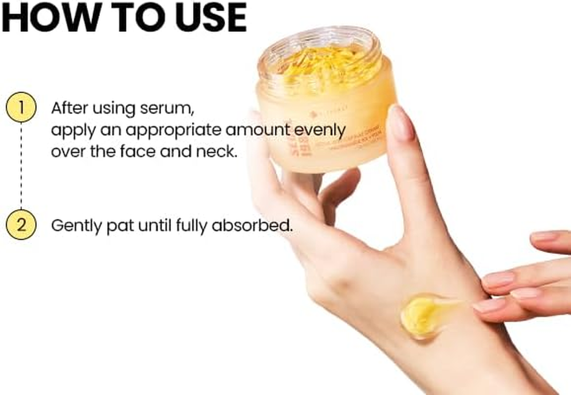 K-SECRET SEOUL 1988 Niacinamide Capsule Cream &ndash; Hydrating Face Moisturizer with 5% Niacinamide and Yuja | Vitamin C Capsule Cream for Dark Spots, Uneven Skin Tone | Korean Skincare, 50Ml / 1.69 Fl Oz