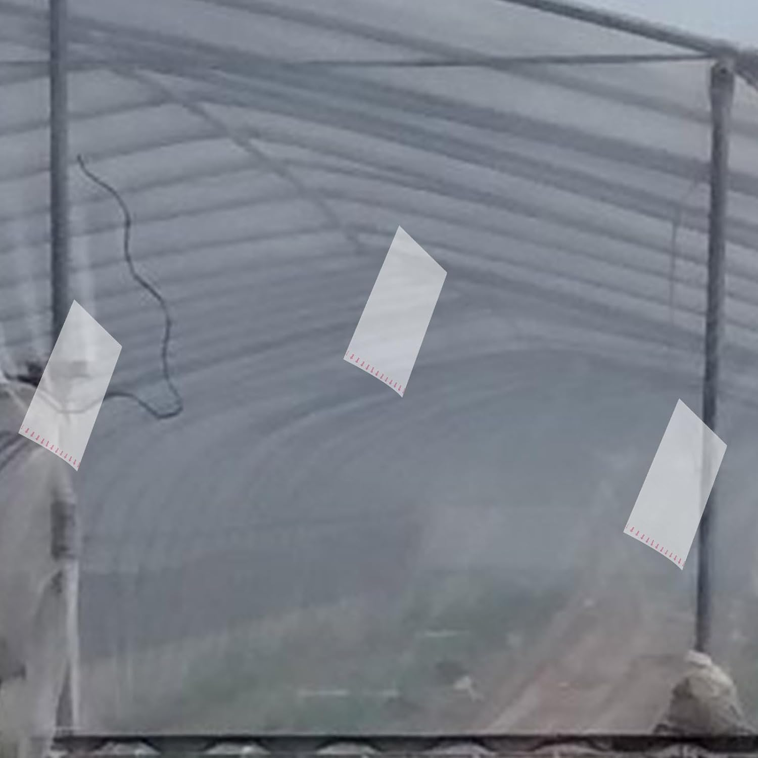 TEHAUX Greenhouse Repair Tape, 2.36 X 32.8Ft Reinforced Clear Plastic Film Tape, for Greenhouses and Plastic Sheeting, Polyethylene Film Tape for Seaming & Splicing image number 2