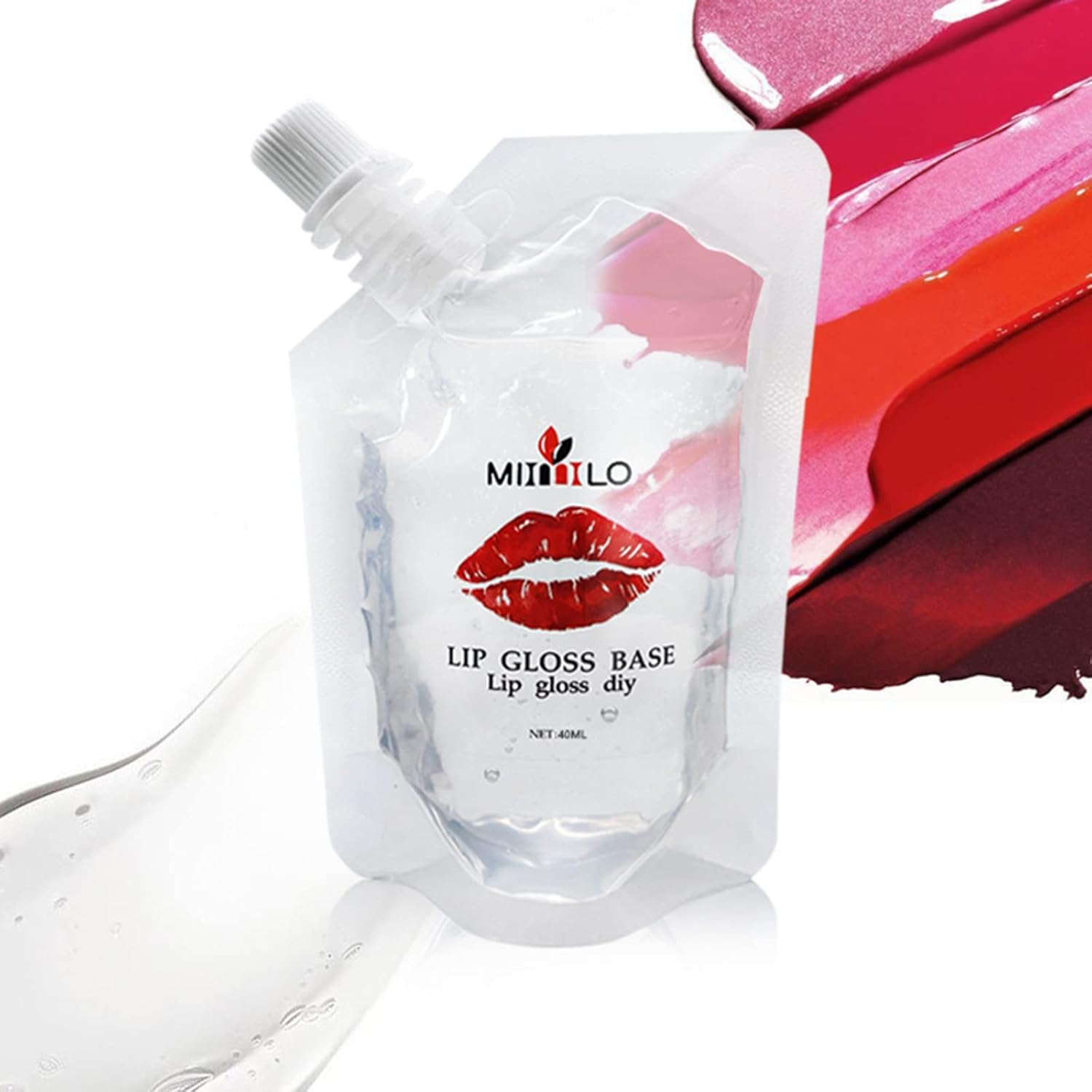 Tignapoo Clear Lip Gloss Base for DIY Lip Gloss Hydrated Moisturized Lips Fragrance-Free image number 5