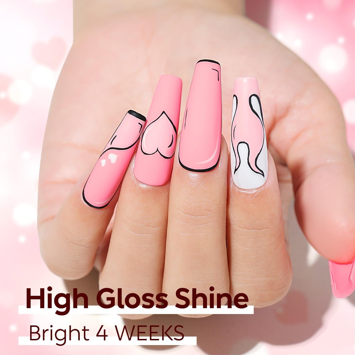 Nicedeco Gel Nail Polish Set, UV/LED Soak-Off Gel Polish Nail Art Manicure Pedicure, Salon & Home Use - Long Lasting & Easy to Apply 6Pcs X 8Ml-Kit18 Cruelty-Free & Vegan image number 3