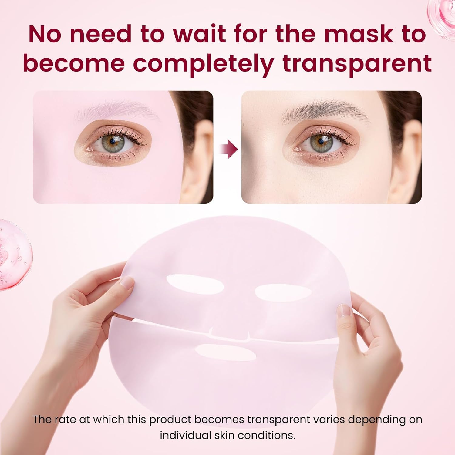 Quasi Bio Collagen Hydrogel Sheet Mask,Korean Collagen Glow up Face Mask 2.0,Reduces Aging Signs Firm Skin Deep Hydrating Mask for Fine Lines Fading&Pore Refinement,All Skin Types (4 PCS) (1) image number 3