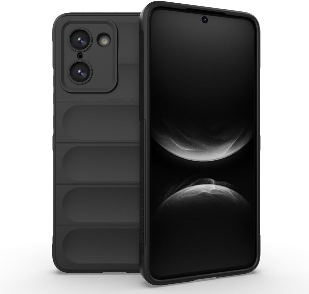 EASSGU Case for Oneplus 13R 5G (6.78 Inches) Soft TPU Silicone Case and Scratch Protection Mobile Phone Case - Light Grey