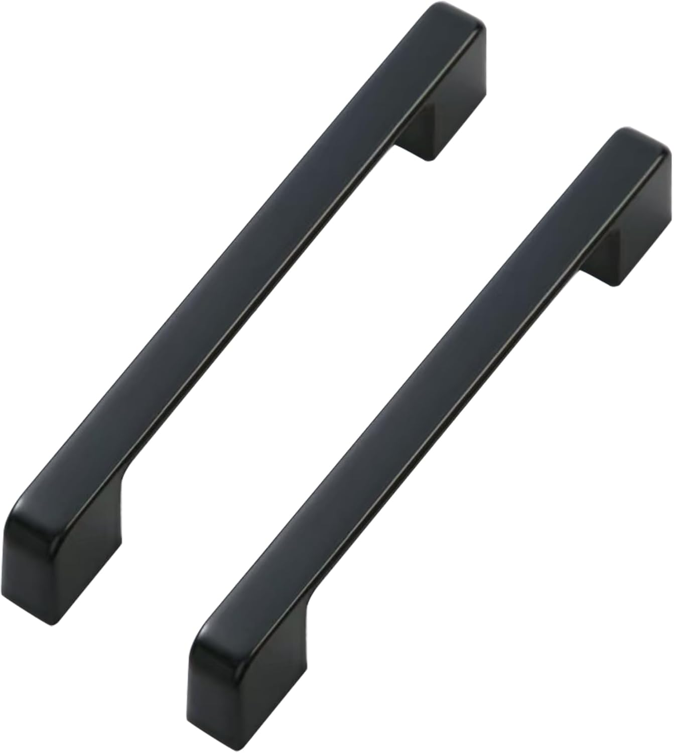 10 Pack Matte Black Cabinet Pulls 5 Inch(128Mm) Hole Centers Kitchen Cabinet Handles Cabinet Hardware Kitchen Handles for Cabinets Cupboard Handles Drawer Pulls image number 4