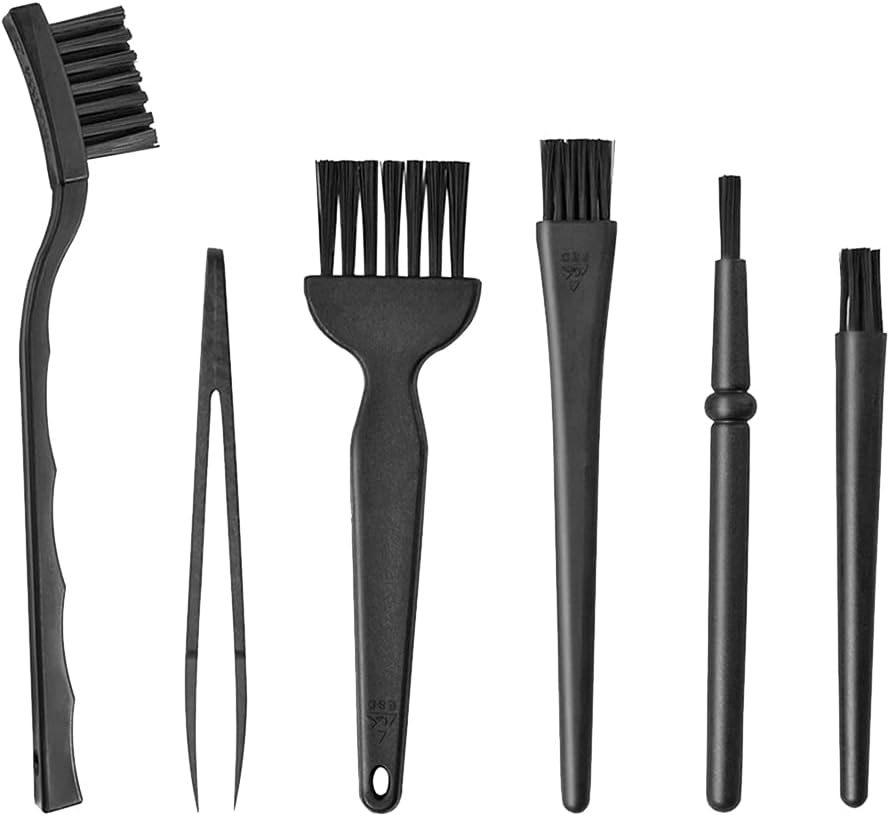 Elane 6 Pcs Cleaning Brushes for Small Spaces, Small Brushes for Cleaning image number 1