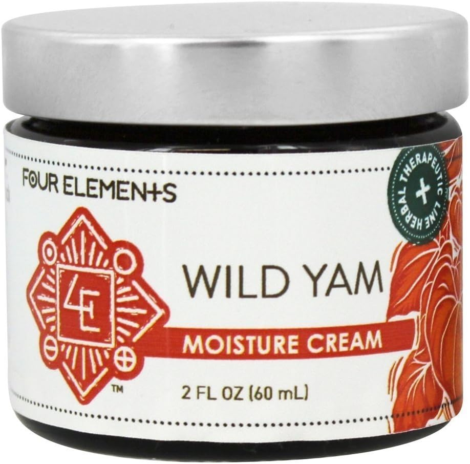 Four Elements Herbals - Moisture Cream Wild Yam - 2 Oz.