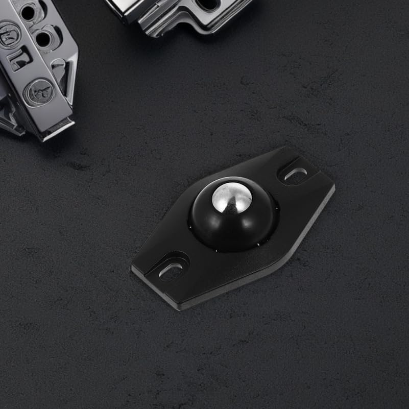 Gatuida 8 Pcs Self-Adhesive Ball Pulley Wheels 360 Swivel Mini Casters for Furniture and Appliances Easy Peel and Stick Installation Smooth Mobility for Home and DIY Use image number 3