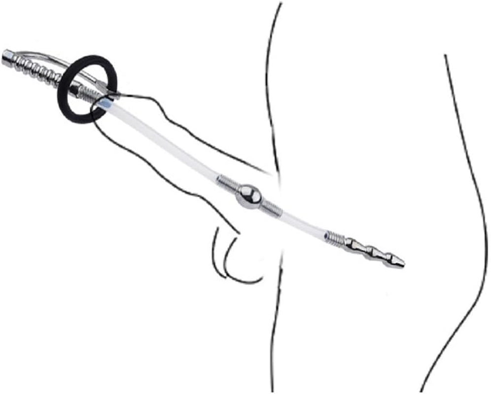 Sex Tools Removable Urethral Plug Dilator Adult for Couples Flriting & Training Urethral Sounds Catheter Plug for Masturbation Rod Bladder Stimulation for Men image number 1