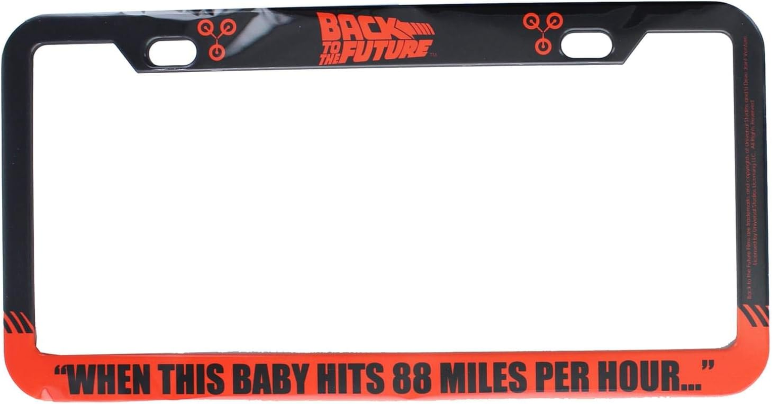 Factory Entertainment Back to the Future 88 MPH License Plate Frame image number 2