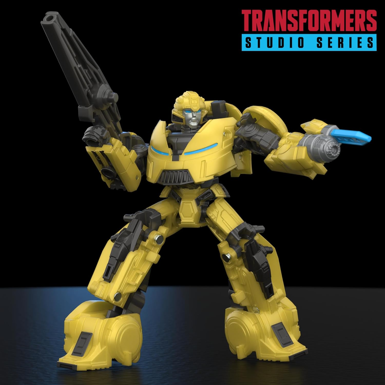 Transformers Toys Studio Series Deluxe Class Transformers One Bumblebee (B-127), 4.5-Inch Converting Action Figure, 8+ image number 2
