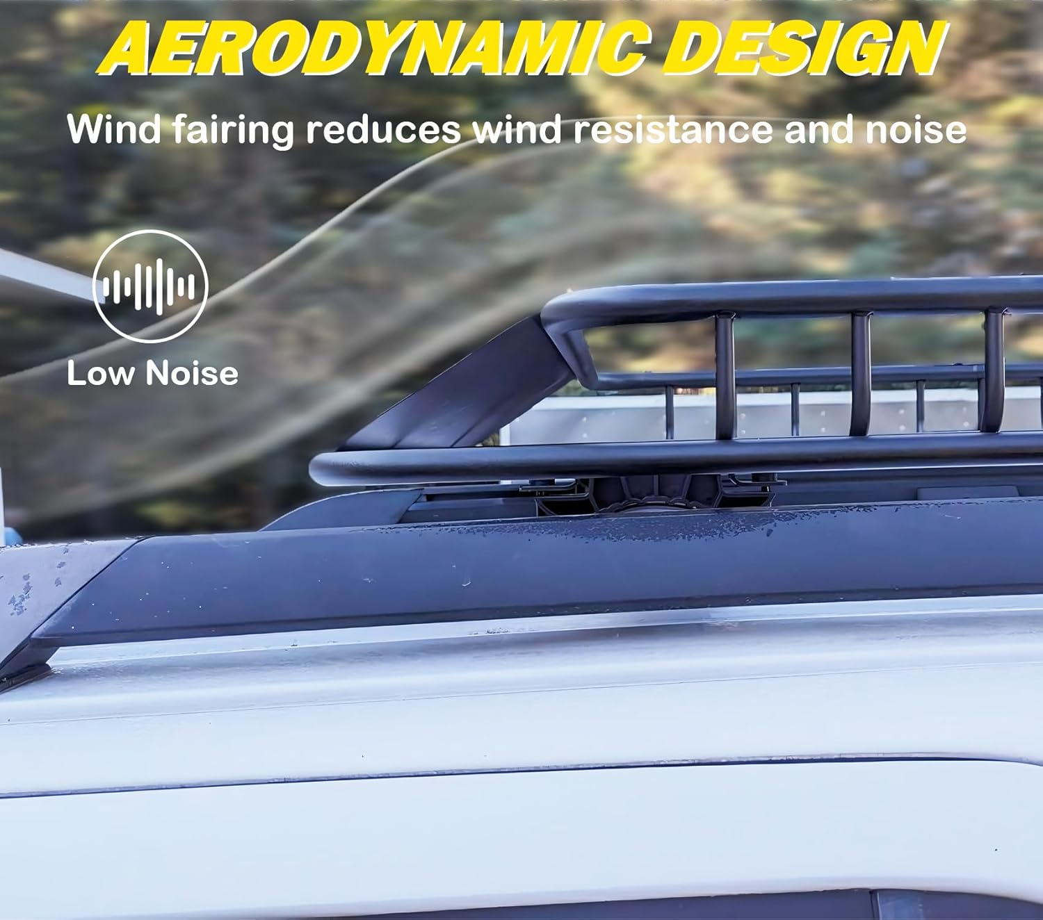 55" X 39" X5.5" Universal 250LB Heavy Duty Roof Rack Cargo with Extension Car Top Luggage Holder Carrier Basket for SUV, Truck, & Car Steel Construction