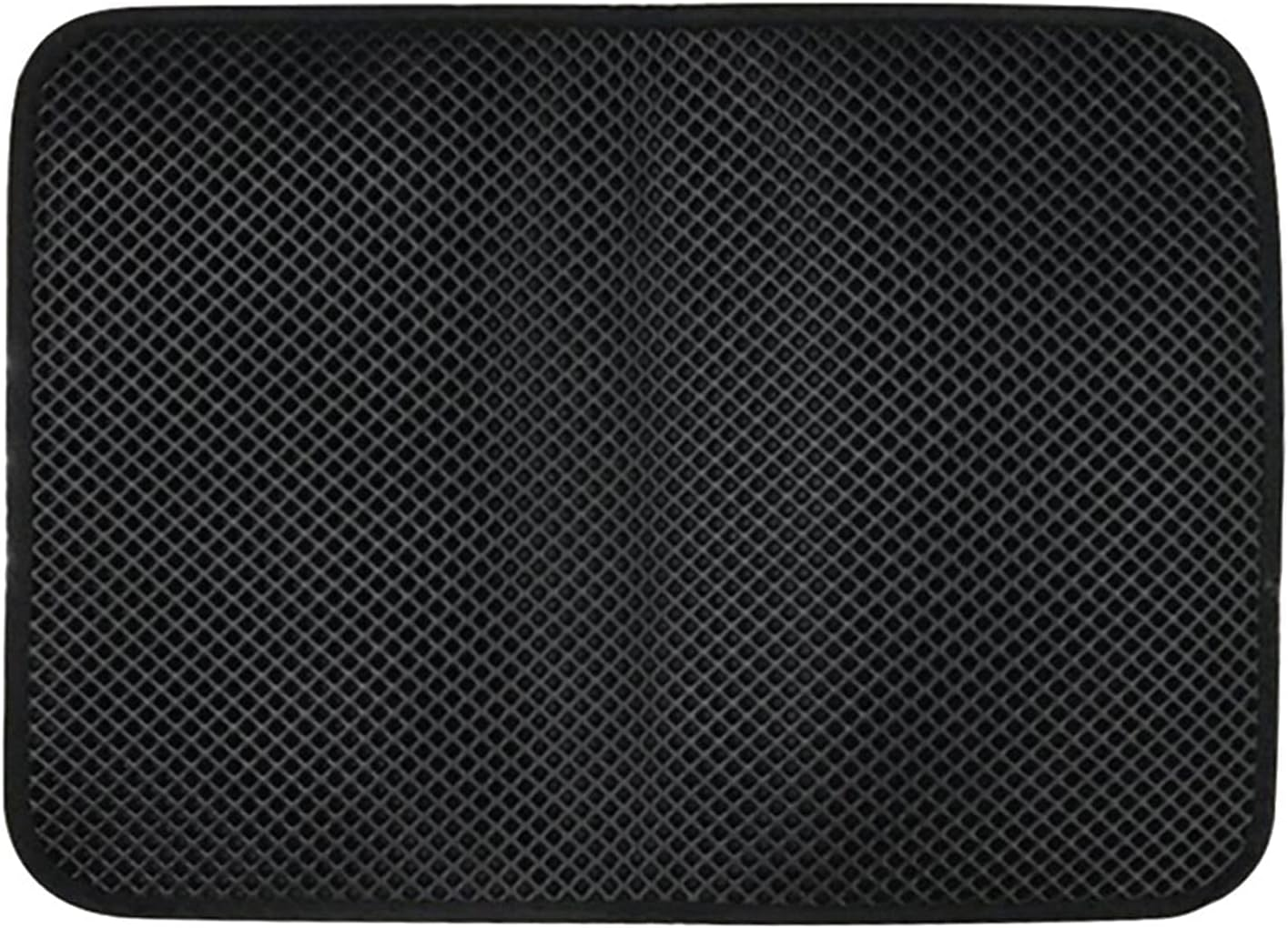 Zalati Cat Litter Tray Litter Mat Breathing Honeycomb Double Layer Design Water-Resistant for Pets image number 5