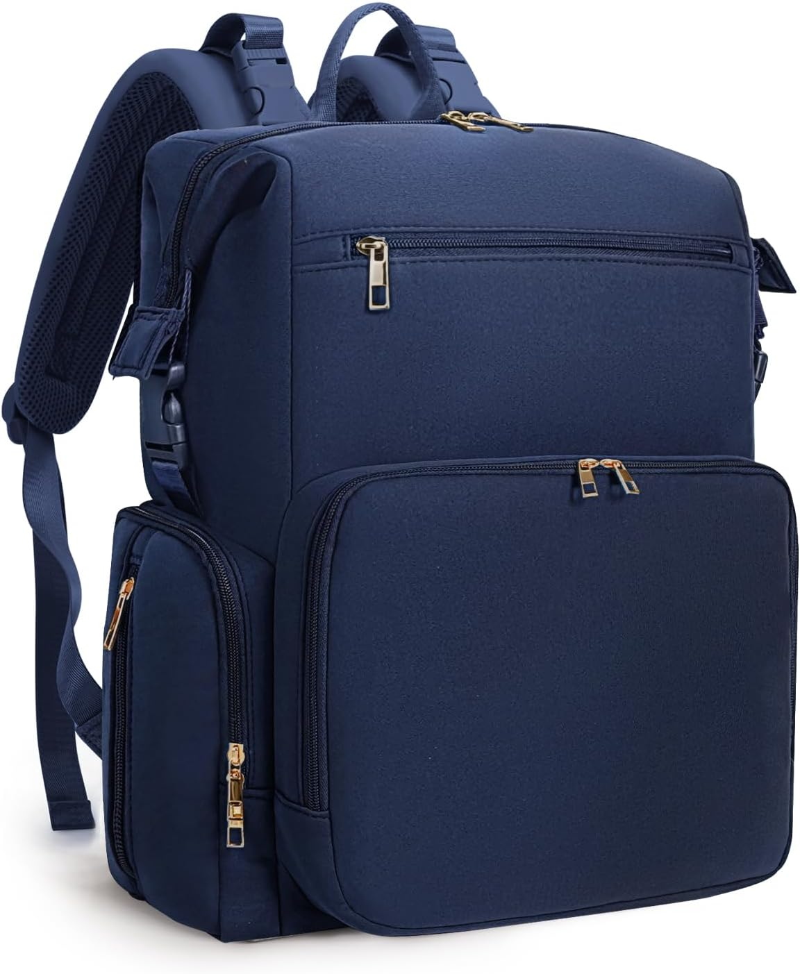 CEI-CEI Neoprene Diaper Bag Backpack with Changing Pad, Large Newborn Baby Maternity Bags Travel Tote with Insulated Pockets