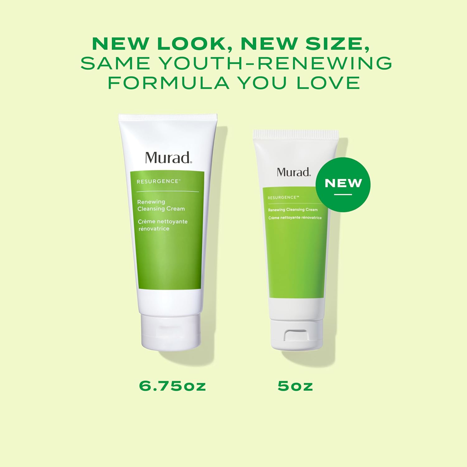 Murad Renewing Cleansing Cream - Anti-Aging, Cleansing Cream Face Wash - Lactic Acid and Antioxidant Vitamin-E Face Cleanser for Tightening, 5 Fl Oz image number 6