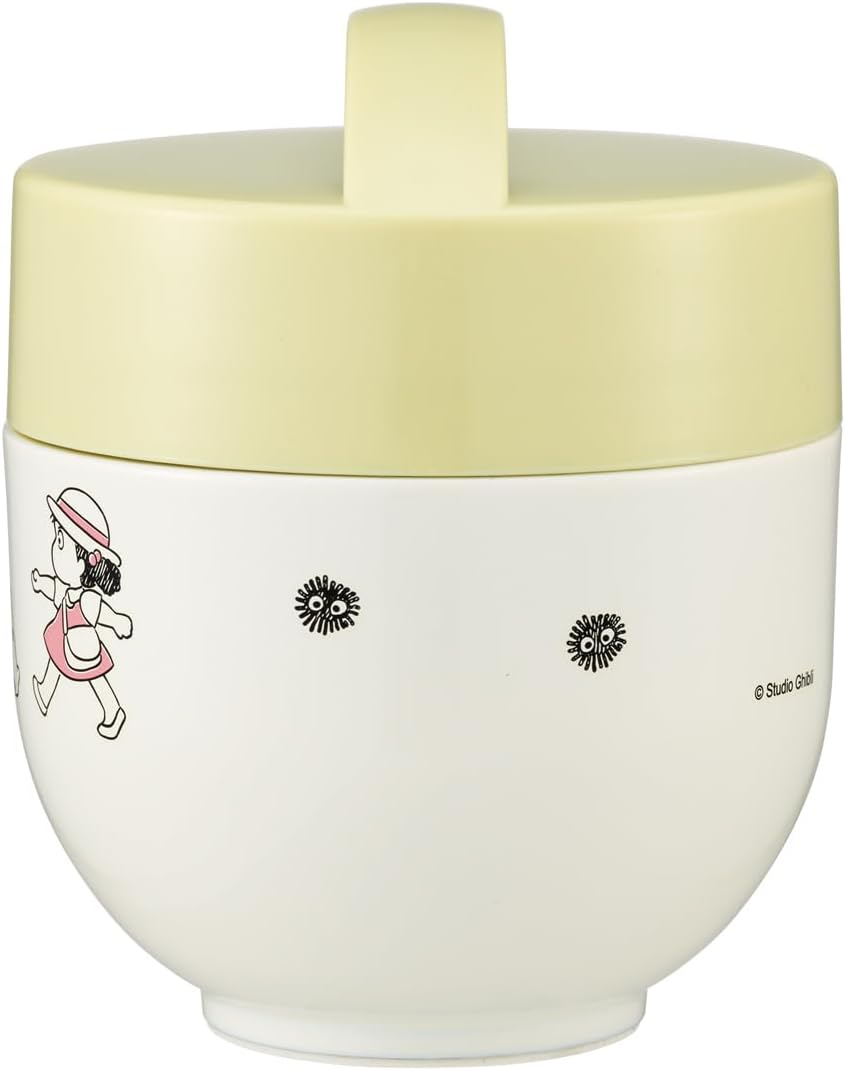 Skater LDNC6AG-A Antibacterial Insulated Lunch Box, Rice Bowl Shape, Lunch Jar, 19.3 Fl Oz (540 Ml), My Neighbor Totoro, March, Studio Ghibli image number 5