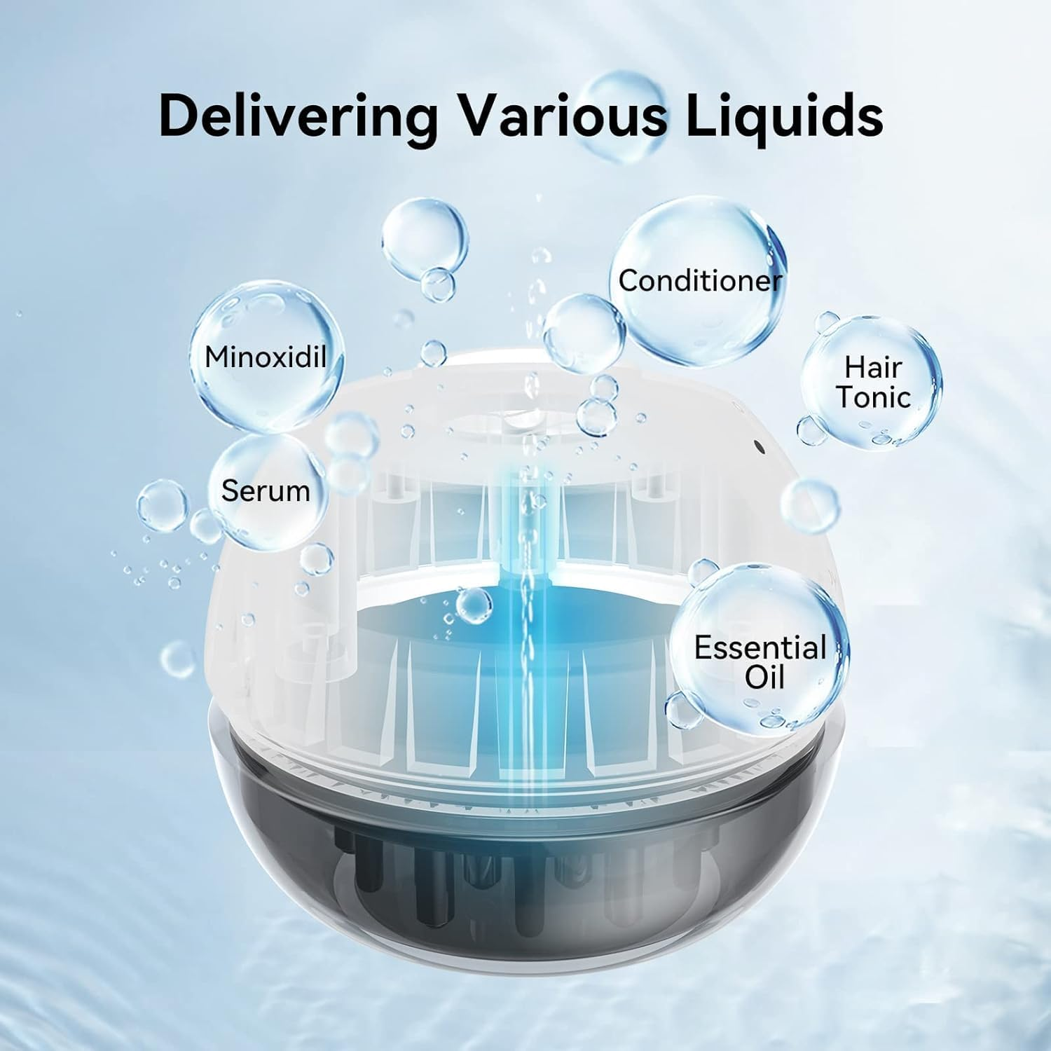 Scalp Applicator, Hair Oil Applicator, Root Comb Applicator Bottle, Hair Oil Bottle Dispenser Applicator image number 2