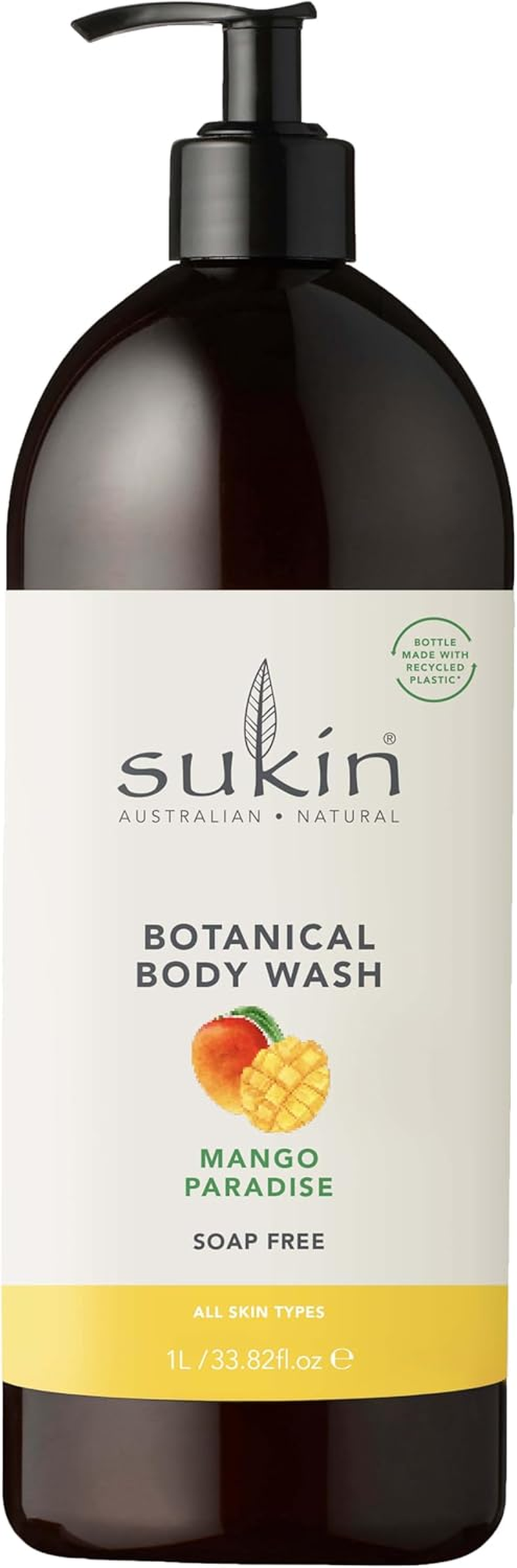 Sukin Mango Paradise Body Wash 1 Litre image number 2