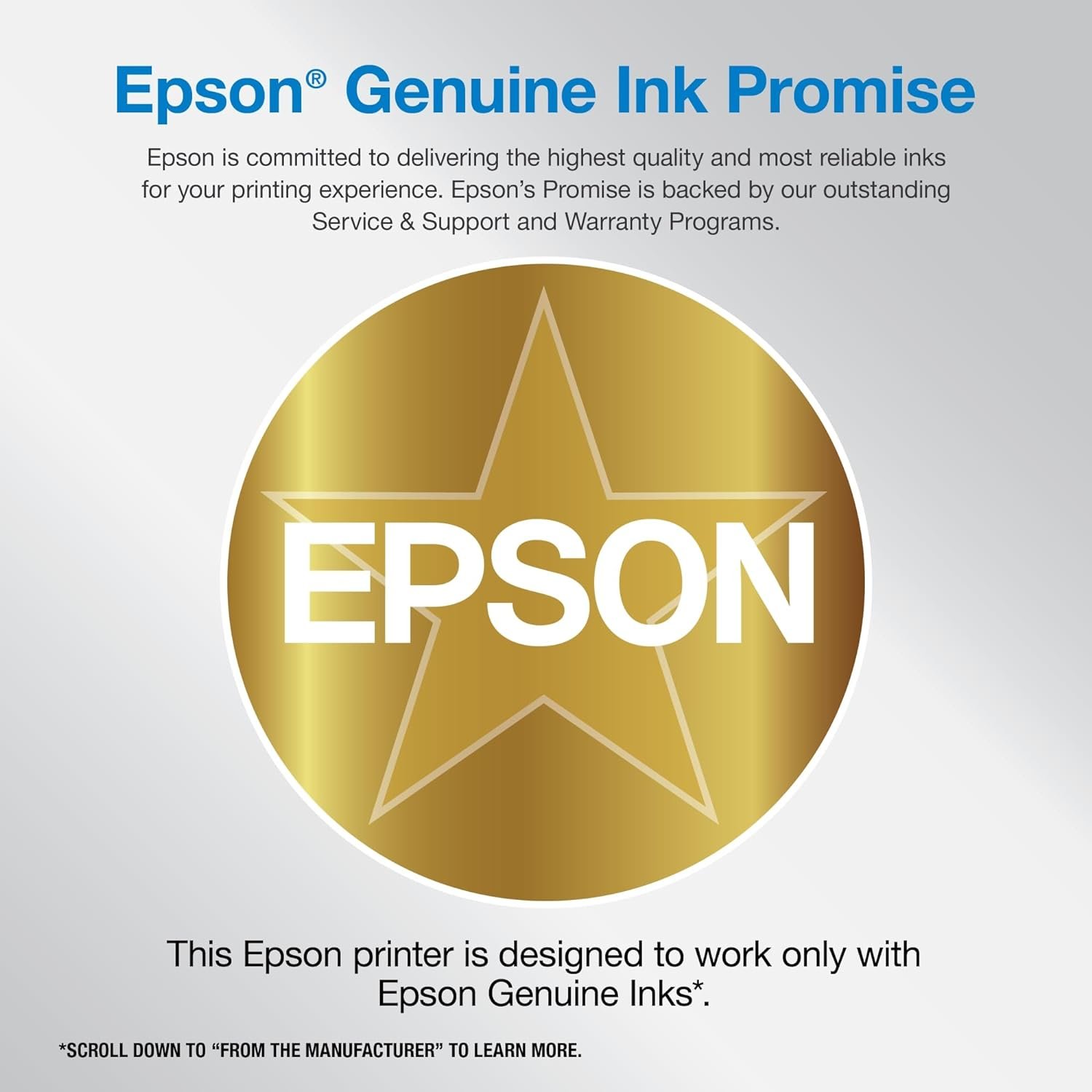 Epson Workforce Pro WF-7840 Wireless All-In-One Wide-Format Printer with Auto 2-Sided Print up to 13" X 19", Copy, Scan and Fax, 50-Page ADF, 500-Sheet Paper Capacity, Works with Alexa, Black, Large