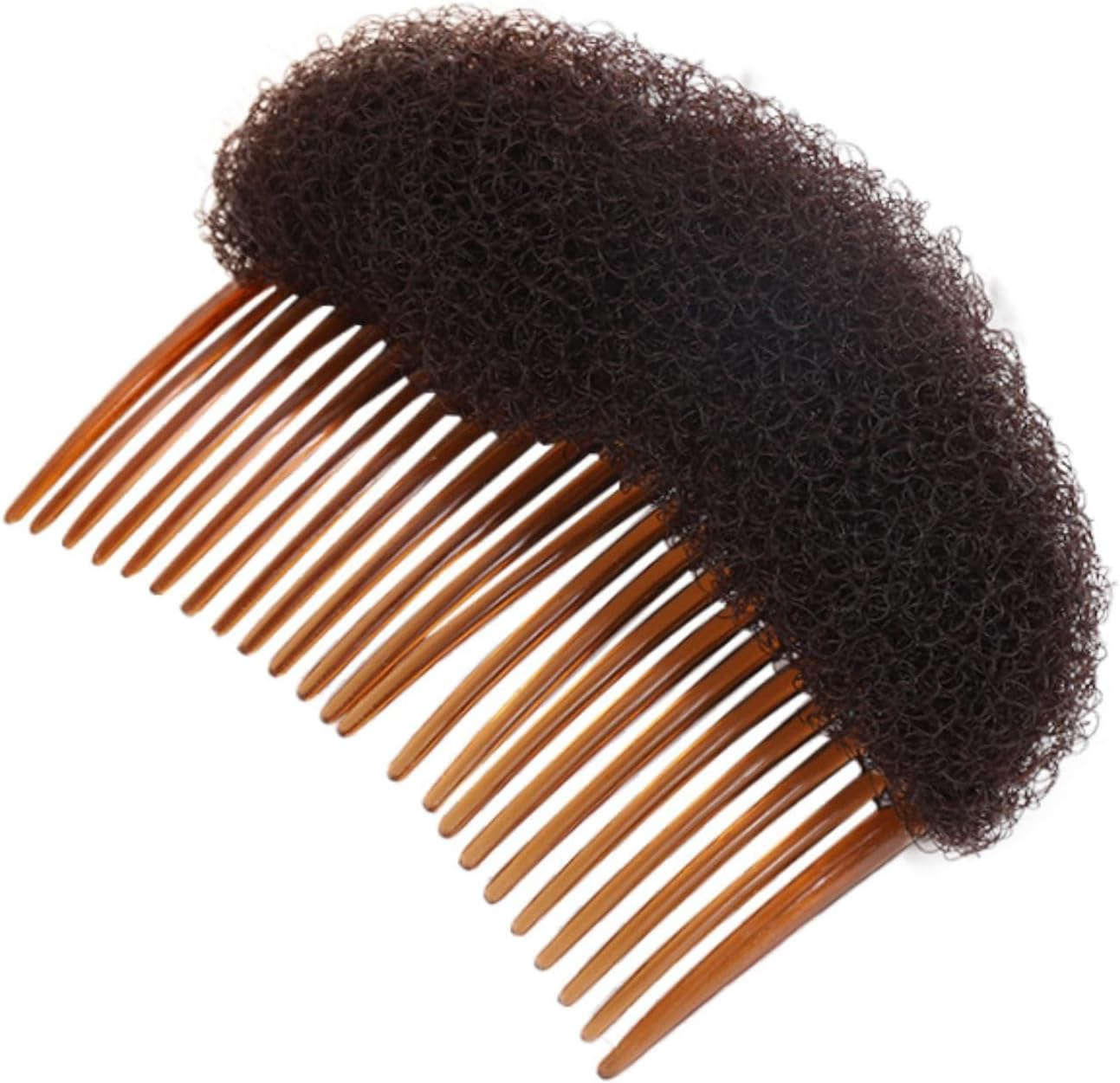 Harayaa Volume Bump Hair Piece Volume Hair Styling Set Professional Hair Volume Bump Inserts for Salon, White, S