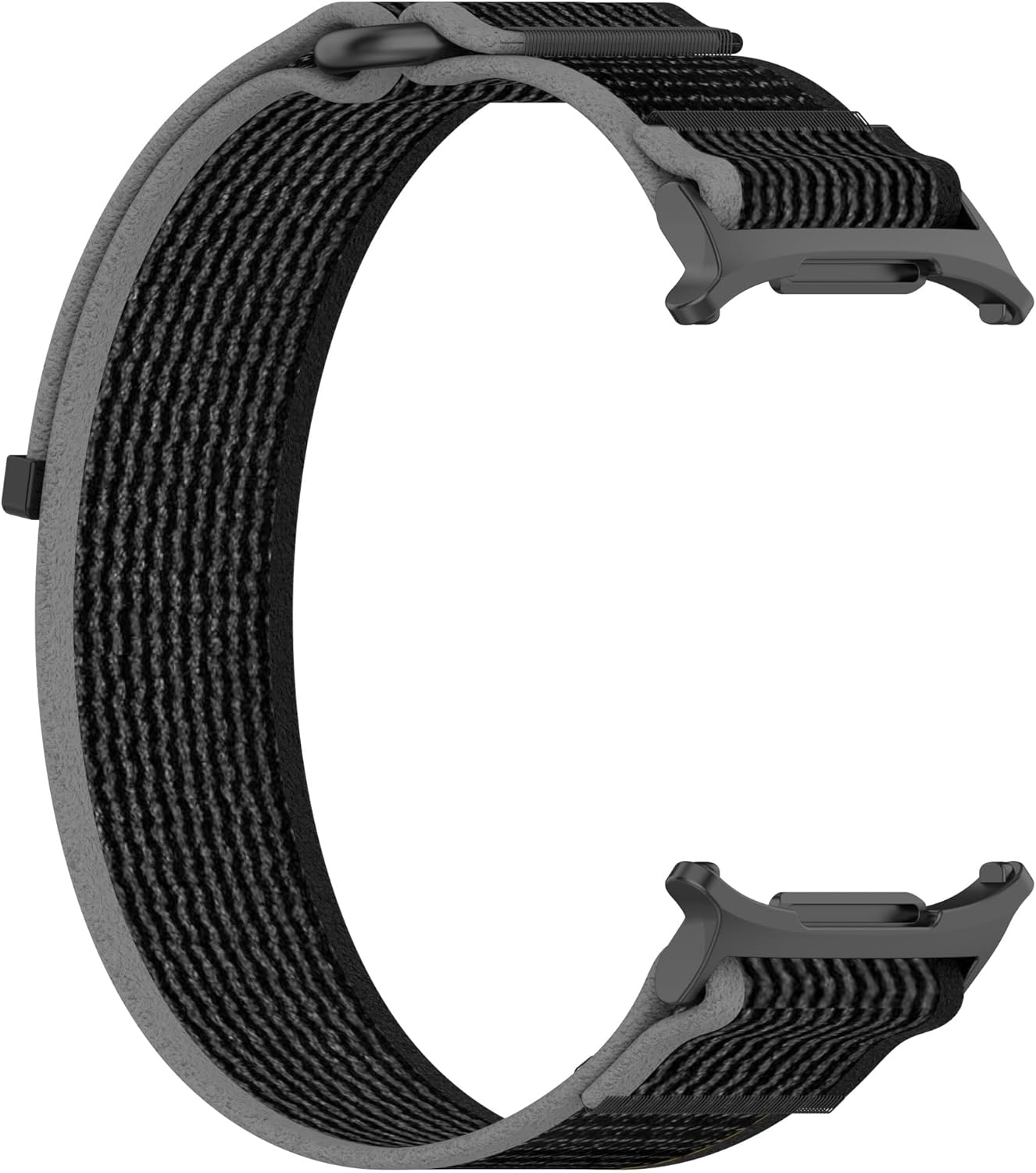 Vevexiao No Gap Nylon Strap Compatible with Samsung Galaxy Watch 7 Ultra Band, Woven Nylon Sport Replacement Bands for Galaxy Watch 7 Ultra 47Mm Women Men Wristband
