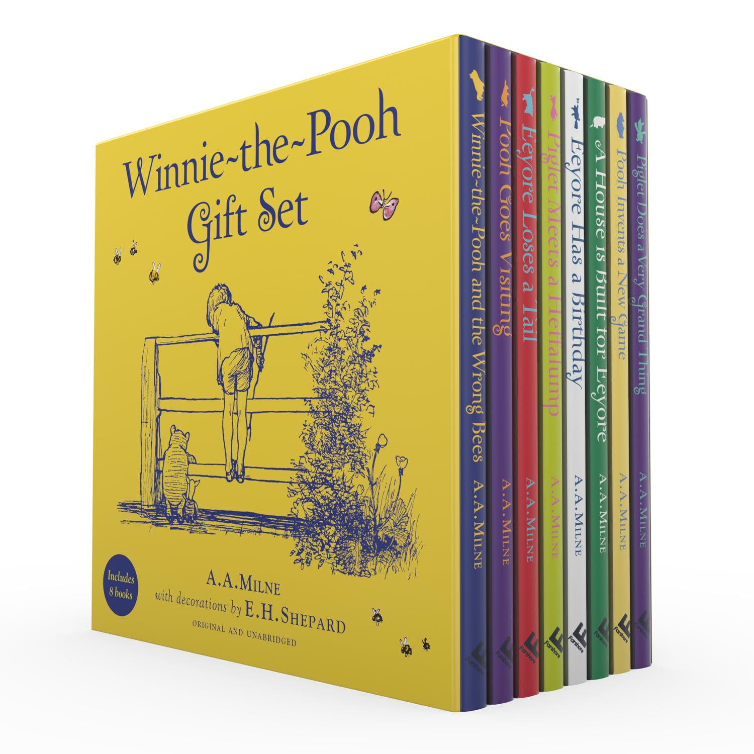 Winnie-The-Pooh Classic 8 Book Gift Collection (Hardback) image number 3