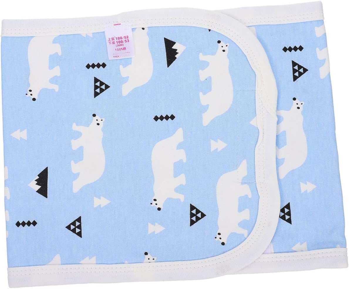 PACKOVE Newborn Cotton Belly Band 80Cm Soft Baby Navel Cord Protective Belly Wrap for Autumn Winter Sleep and Outdoor Use Comfortable Belt for Infants