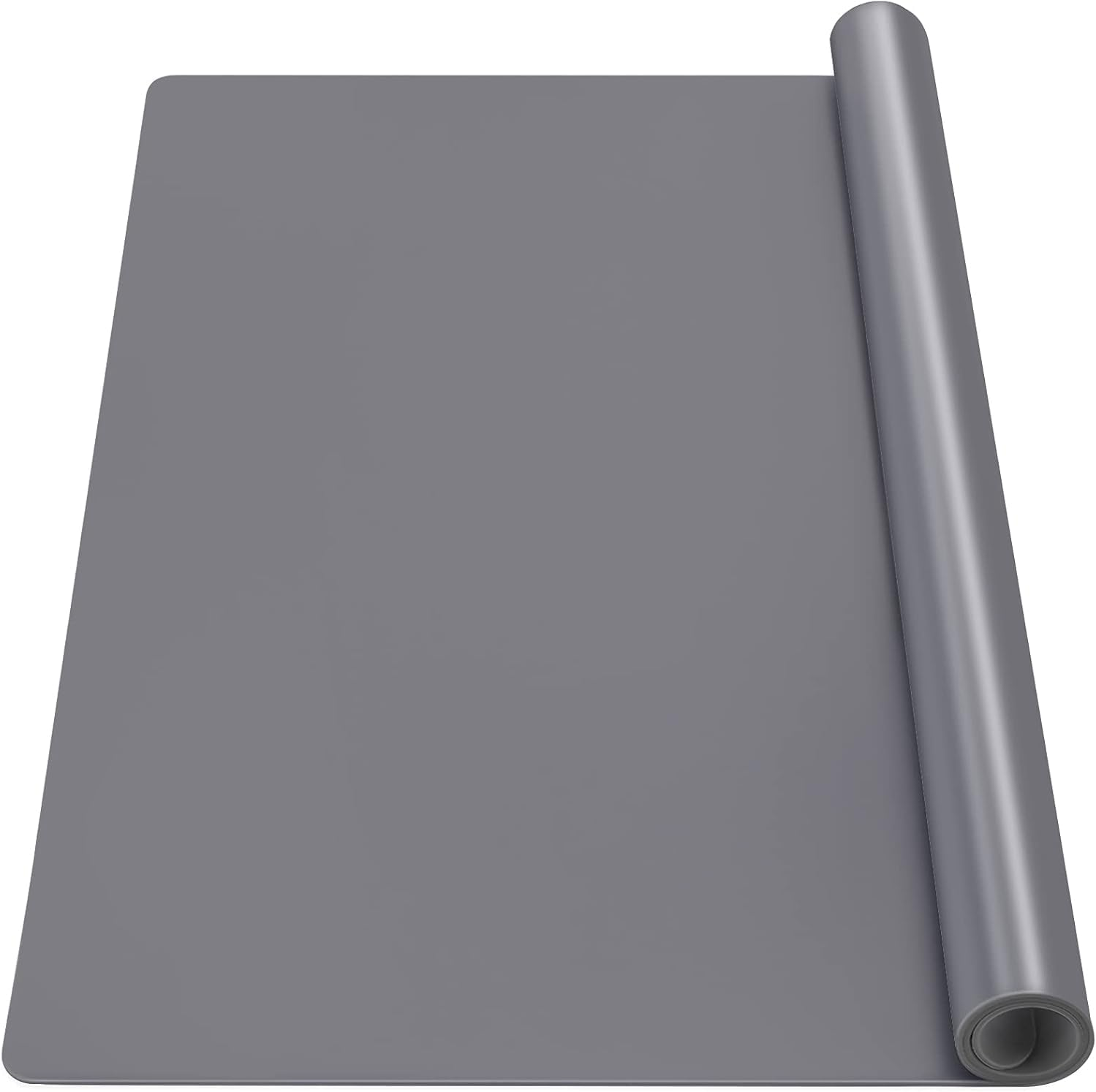 Mat Transparent 70 X 50Cm X 1.4Mm, Silicone Crafting Sheet, Countertop Protector, Placemat Large Table Mat, Nonstick Nonskid Heat-Resistant