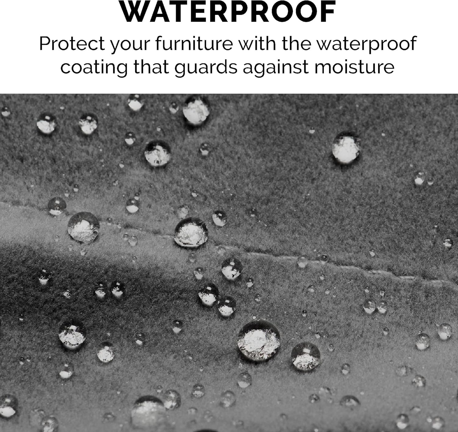 Furhaven Large Waterproof Two-Tone Luxe Velvet Dog Blanket, Washable - Granite Gray, Large image number 2