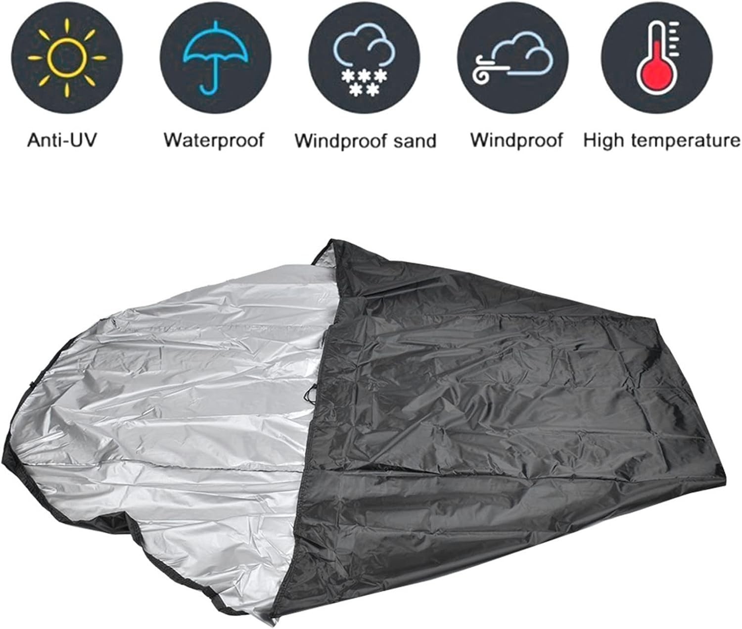 Waterproof Treadmill Cover, 210D Oxford Cloth Protective Cover for Running Jogging Machine, UV Resistant and Dampproof, Outdoor Dust Cover, Suitable for Home Gym image number 1