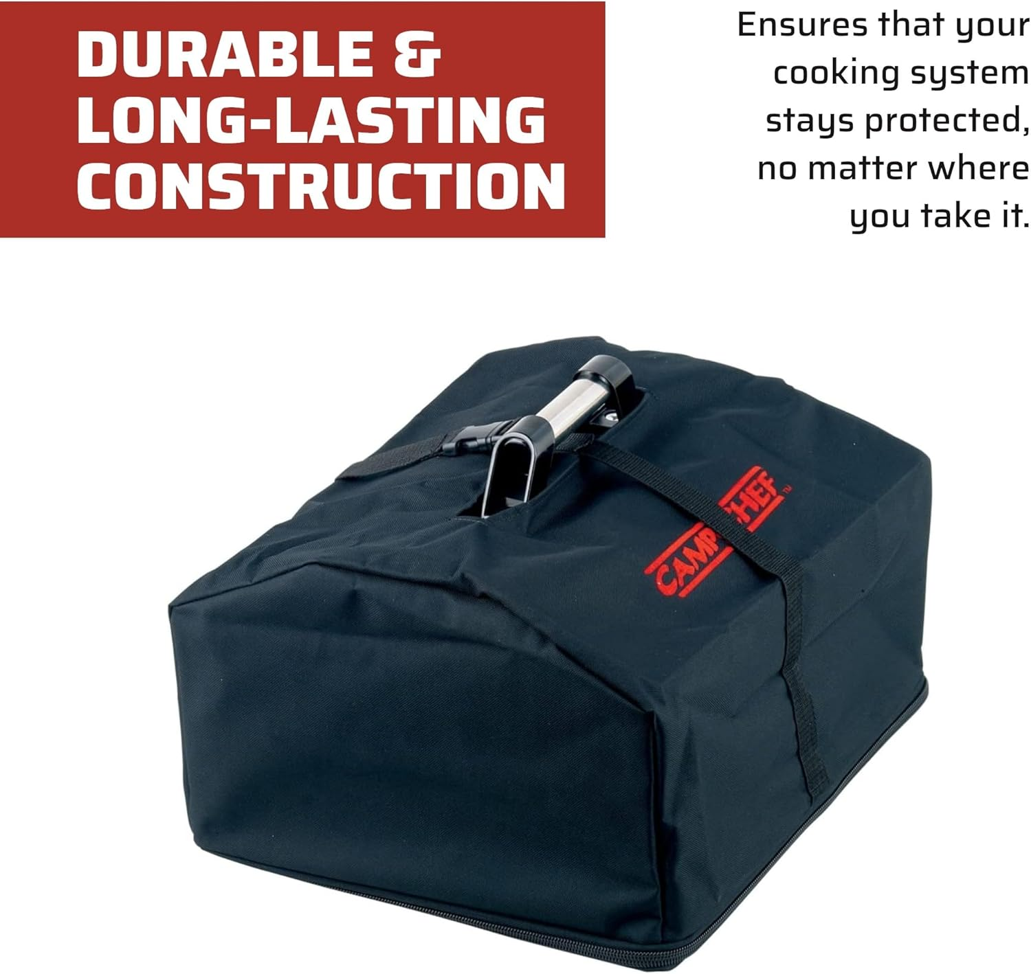 Camp Chef BBQ Grill Box Carry Bag - Carry Bag for Grill Box - Outdoor Cooking Equipment & Camping Gear image number 3
