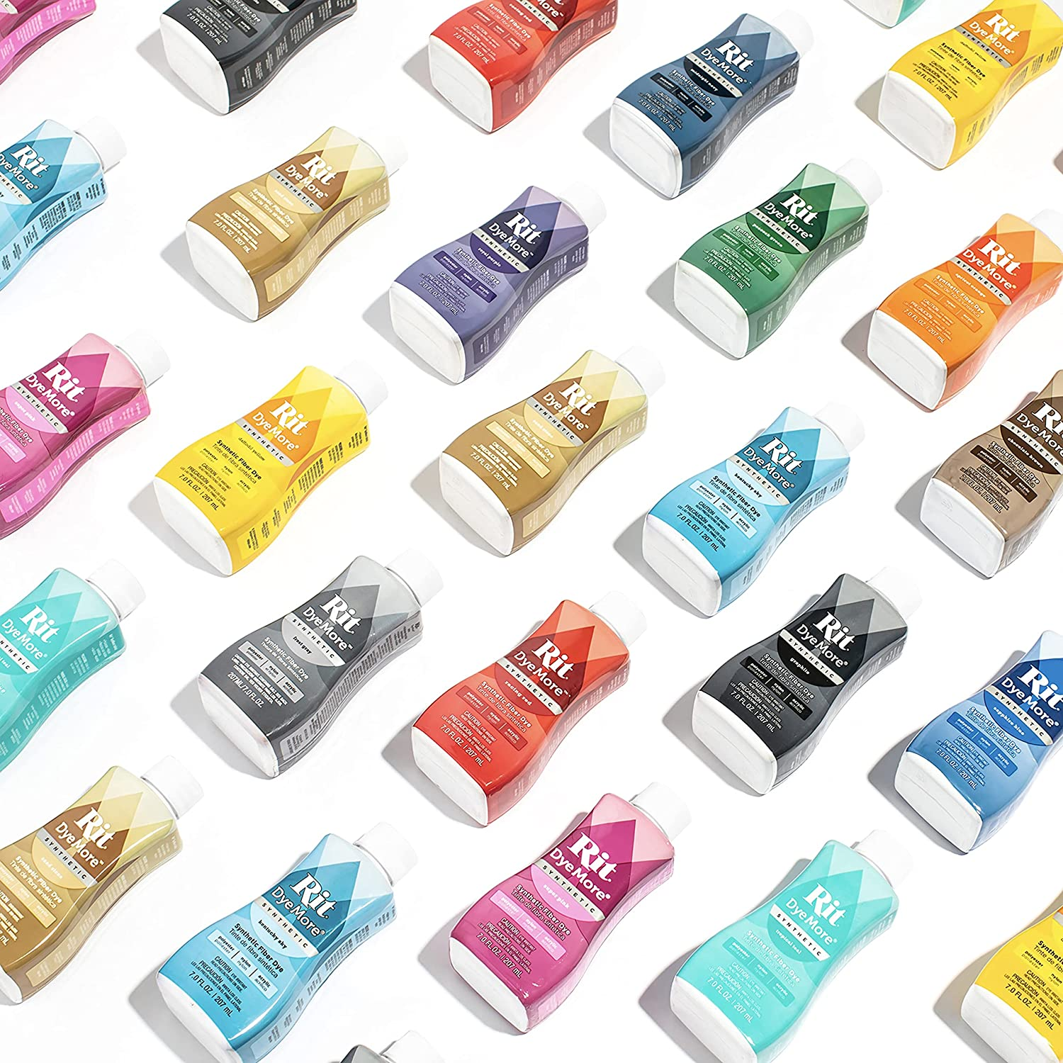 RIT DYE UR810.MINA Fabric Liquid Dye Synthetic Dyemore,Midnight Navy,7 Oz - Apricot Orange image number 7