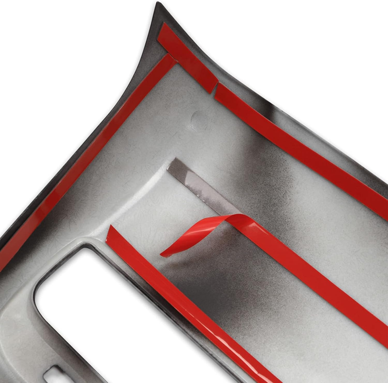 Wocch Black AC Vent Cover Rear Center Console Air Vent Covers Car Rear Armrest Box Air Conditioning Vent Outlet Trim Frame for Tesla Model 3 & Model Y, Interior Accessories image number 5