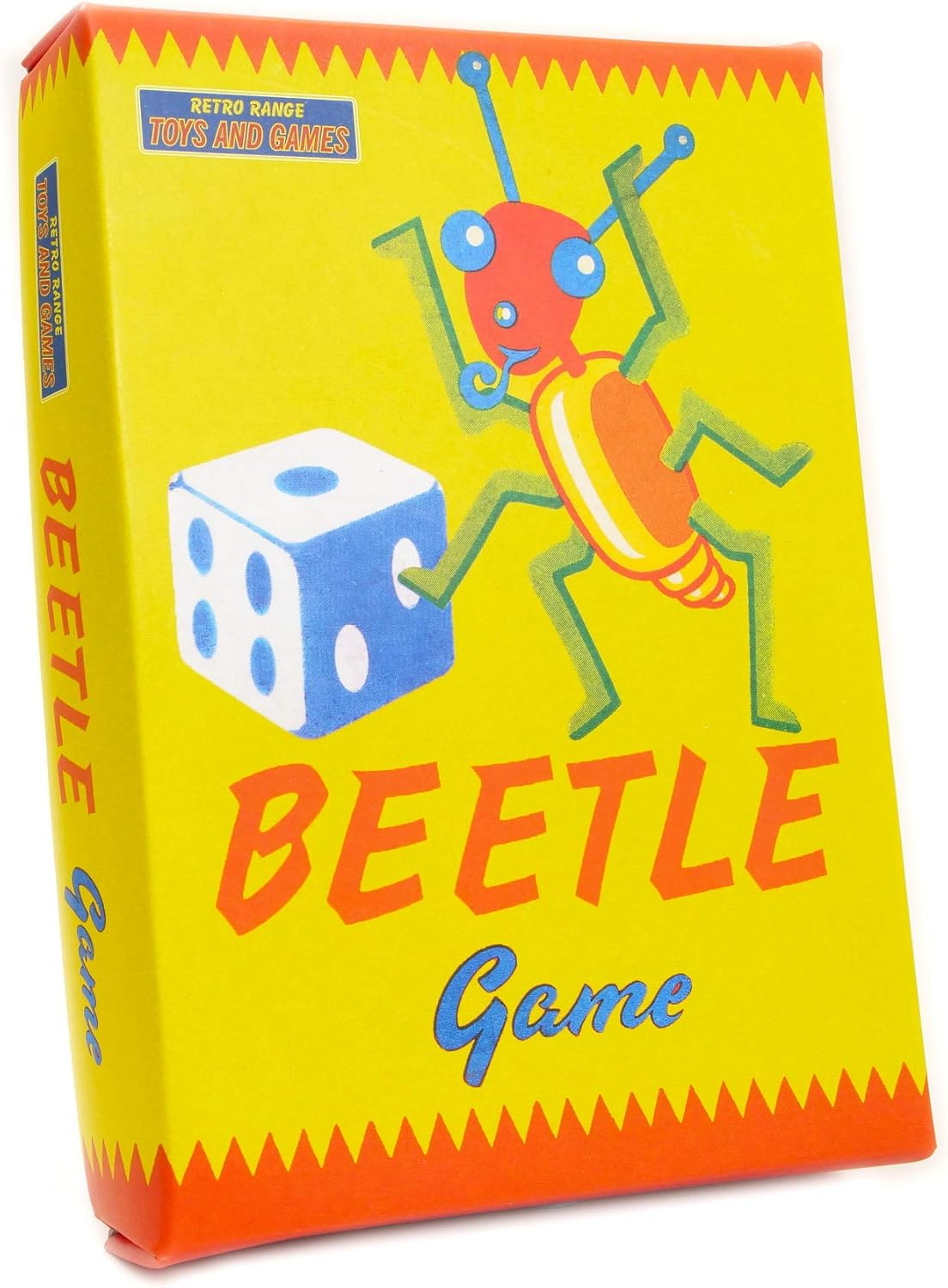 House of Marbles - the Beetle Game, a Modernised Version of a Traditional Retro Board and Dice Game, with Fun Colour and Matching Beetles to Build, Great for Educational Play and Learning image number 1