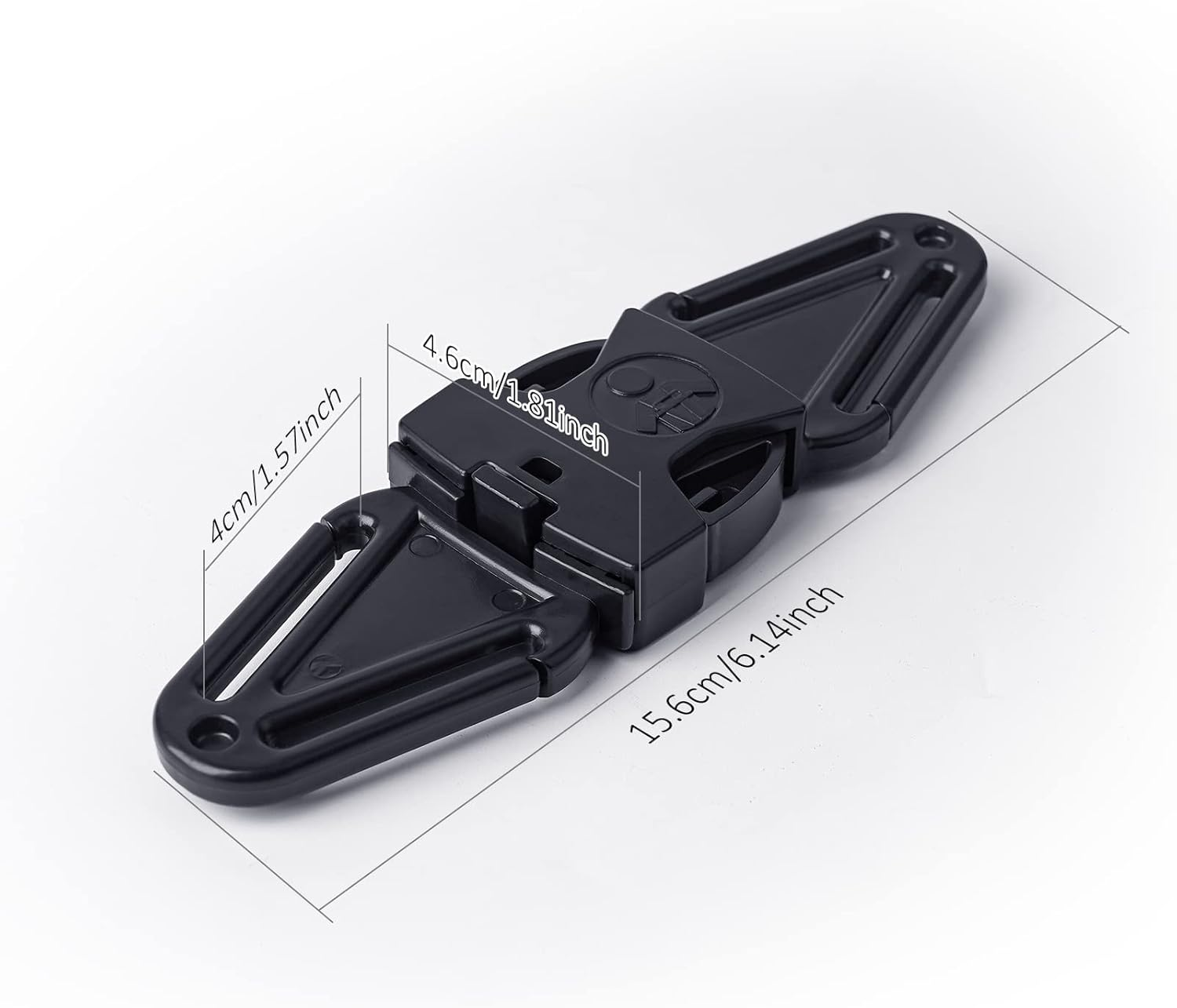 Universal Child Chest Clip Anti-Slip Baby Chest Clip Guard Compatible with Seats, Strollers, High Chairs, Schoolbags, Work with Harness Straps of up to 1.5 Inches in Width (Pack of 1-B) image number 1