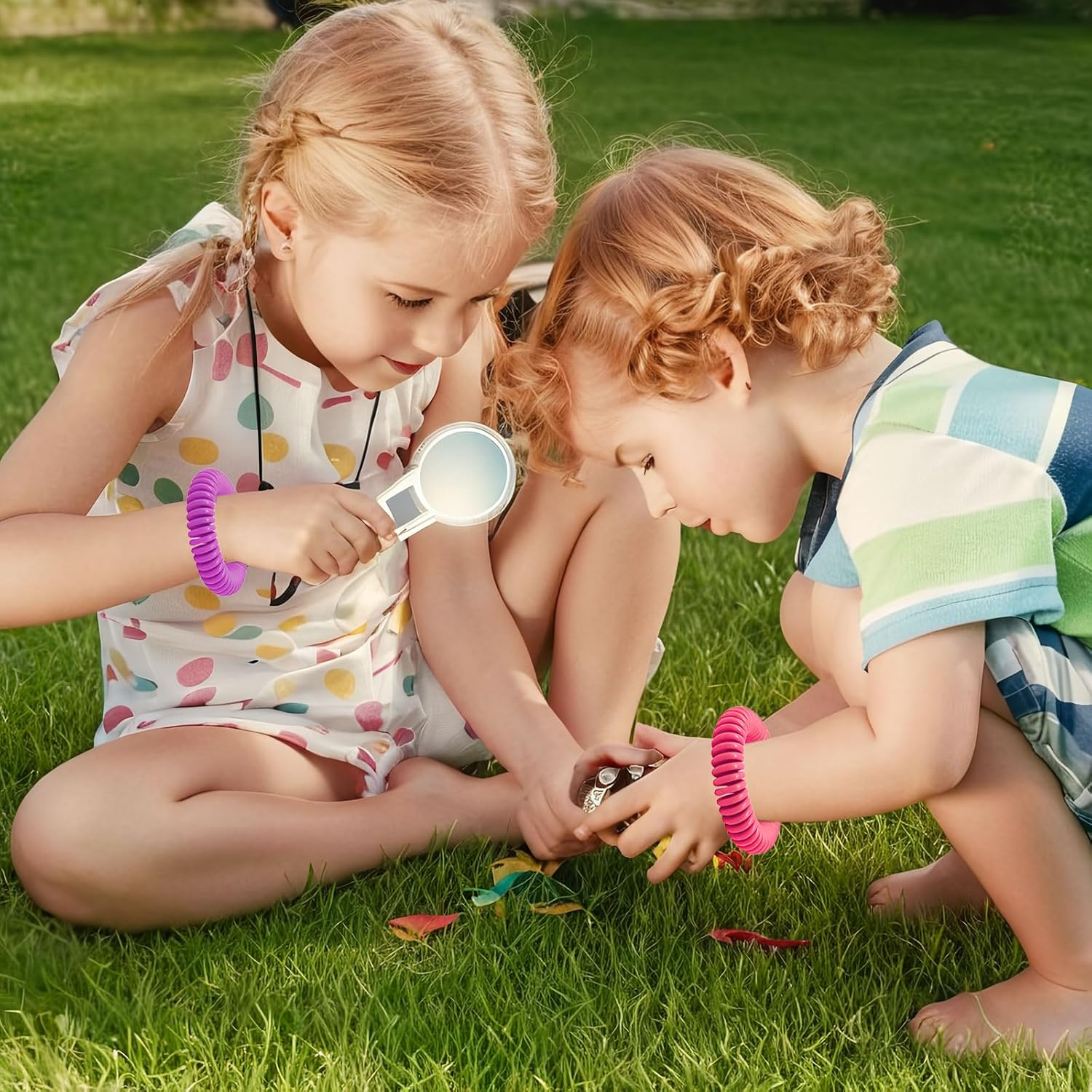 10 Pack Mosquito Repellent Bracelet, Natural Deet-Free Insect Repellent Wristbands, Adjustable Mosquito Bands,Suitatble for Outdoor Camping Hiking,Kids,Adults image number 5