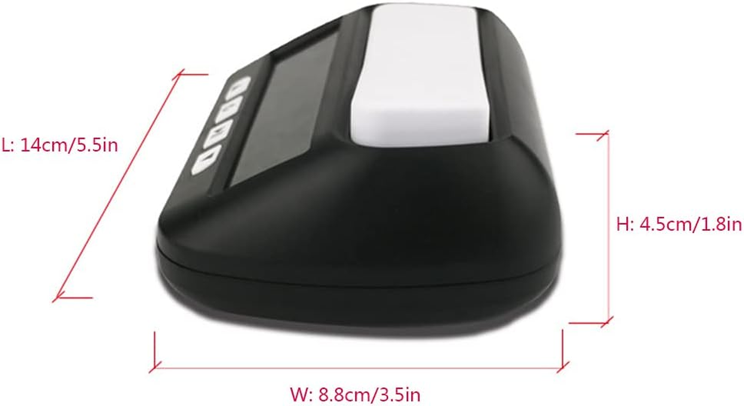 Eacam 3-In-1 Multipurpose Portable Professional Chess Clock Digital Chess Timer Game Timer - Orange image number 2