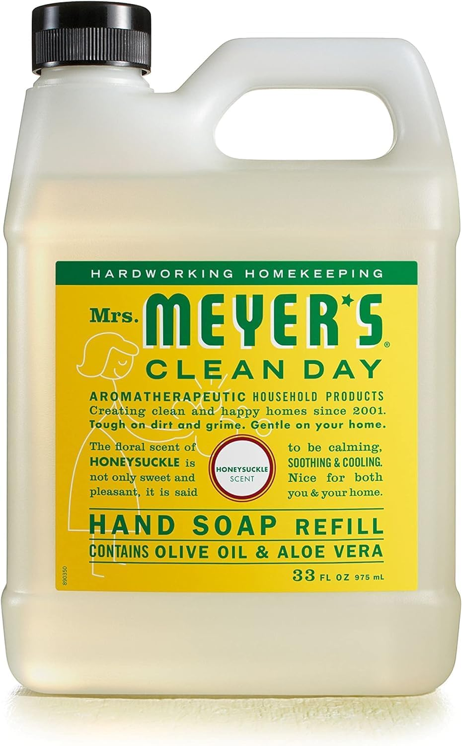 Mrs. Meyer'S - Clean Day Liquid Hand Soap Refill Honeysuckle - 33 Fl. Oz. image number 1