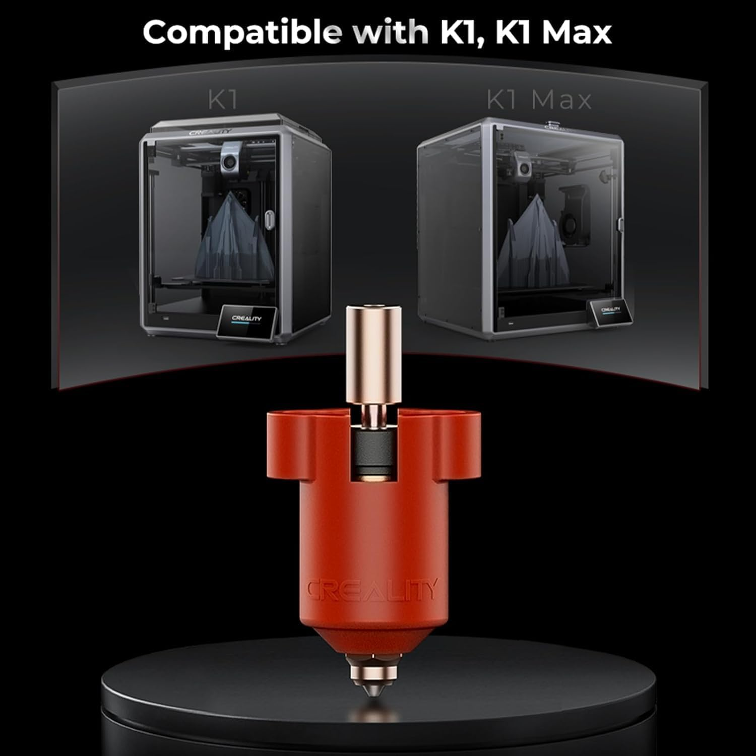 Official K1/K1 Max Ceramic Heating Block Kit, Supports 300&deg;C High Temperature and High-Speed Printing,Compatible with K1 Max/ K1 3D Printer image number 5