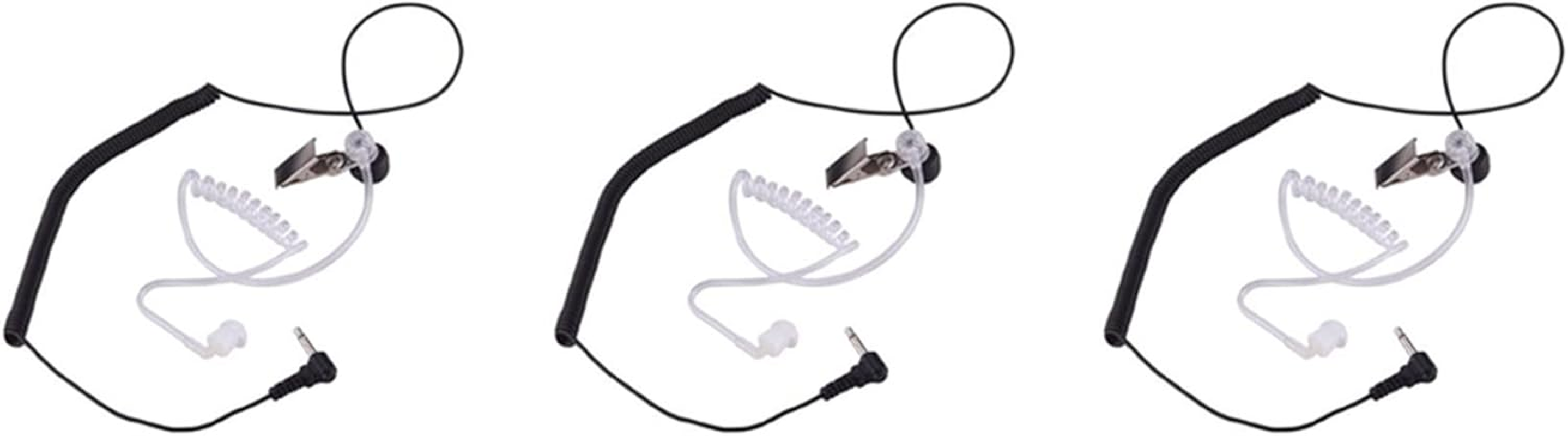 Mellisso 3Pcs 3.5Mm Listen Only Acoustic Tube Earpiece for APX6000 APX7000 APX4000 Headset Earphone image number 5
