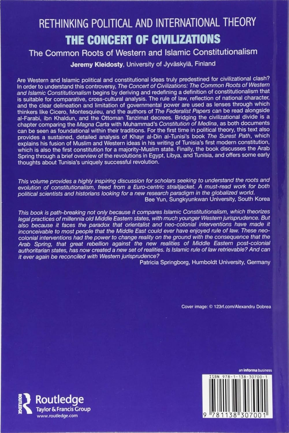 The Concert of Civilizations: the Common Roots of Western and Islamic Constitutionalism image number 1