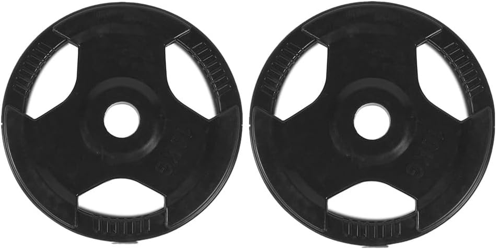 Standard Weight Plate for Dumbbell and Barbell - Premium Quality Weighted Rubber Coated Plates Gym Equipment Accessories Body Building, Weightlifting, Crossfit, Fitness & Sports