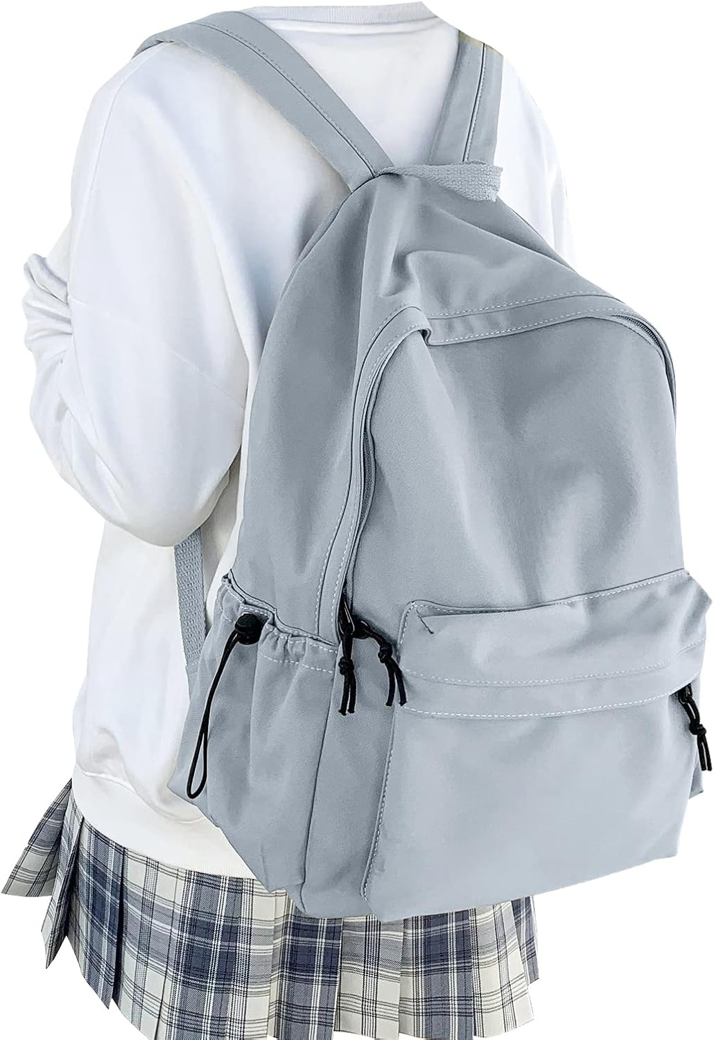 School Backpack for Girls Boy High School Middle Bookbag Lightweight Waterproof Small Backpack for Women