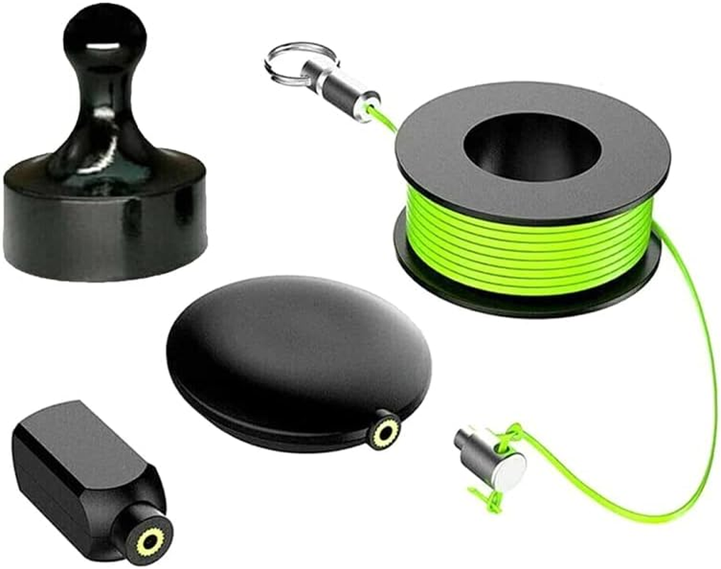 AIMALL Wiremag Puller,Magnetic Cable Fishing Tools, Threader Professional Snap Wire Puller Guider Cable Running Device,Magnetic Snap Wire Guider Convenient Wire Cable Machin image number 4