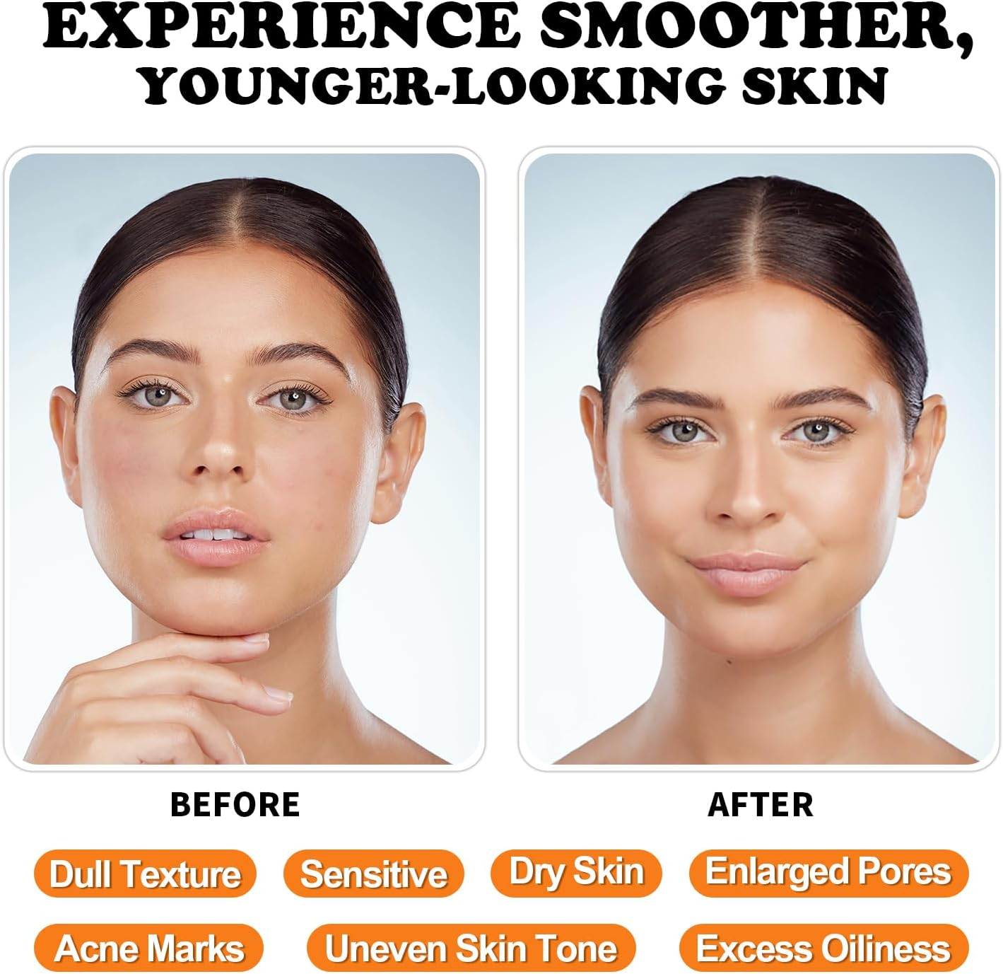 MISSEDSEN Vitamin C Serum for Face with Hyaluronic Acid, Ferulic Acid & Vitamin E, Anti-Aging Face Serum, Brightening Serum for Dark Spots, Fine Lines & Wrinkles, for All Skin Types,30Ml image number 5