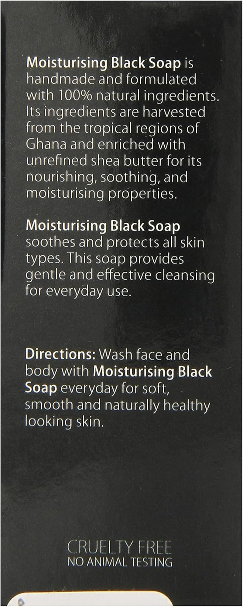 Coastal Scents - Moisturising Black Soap - Shea Butter image number 5