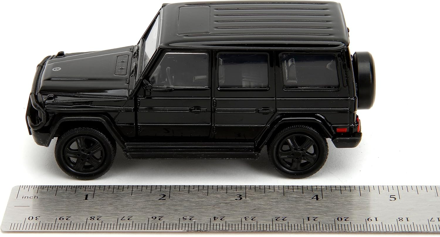Pink Slips 1:32 Mercedes Benz G Class 4X4 Die-Cast Car, Toys for Kids and Adults (Black) image number 2
