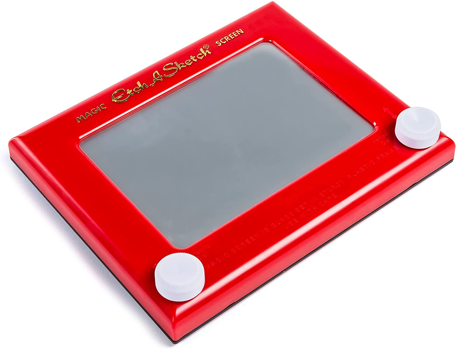 Etch a Sketch, Classic Red Drawing Retro Toy with Magic Screen, for Ages 3 and Up image number 3
