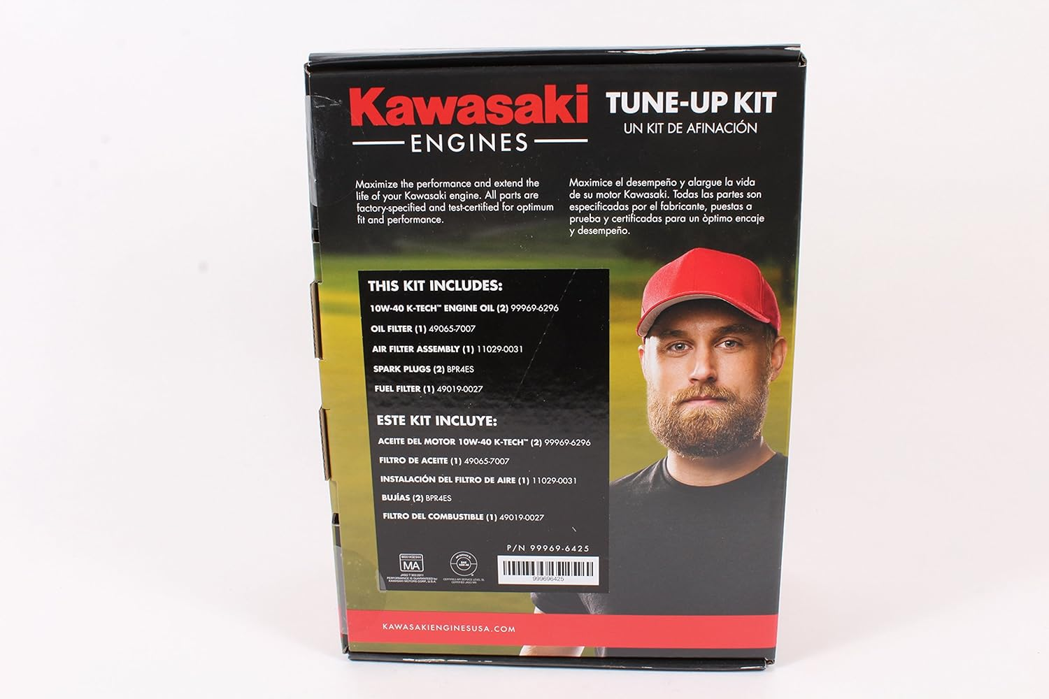 99969-6425 Kawasaki Tune-Up Kit, Previously 99969-6372/99969-6344 image number 2