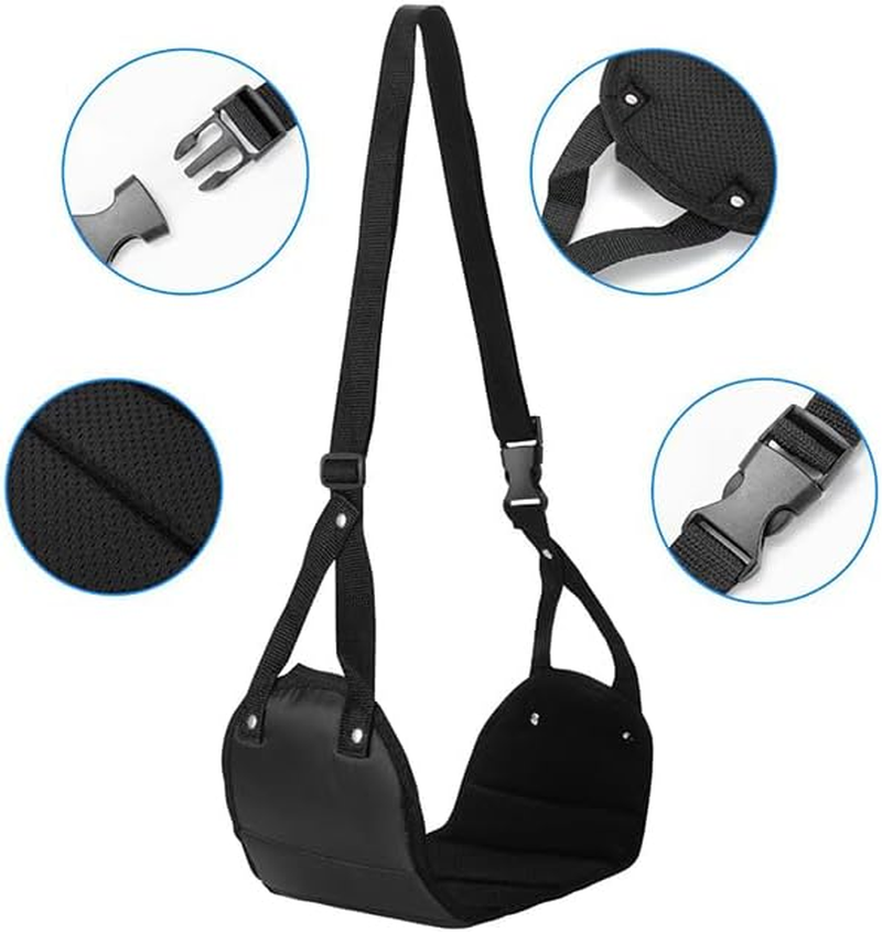 Portable Footrest Sling Car Rest Footrest Travel Rest Feet image number 1